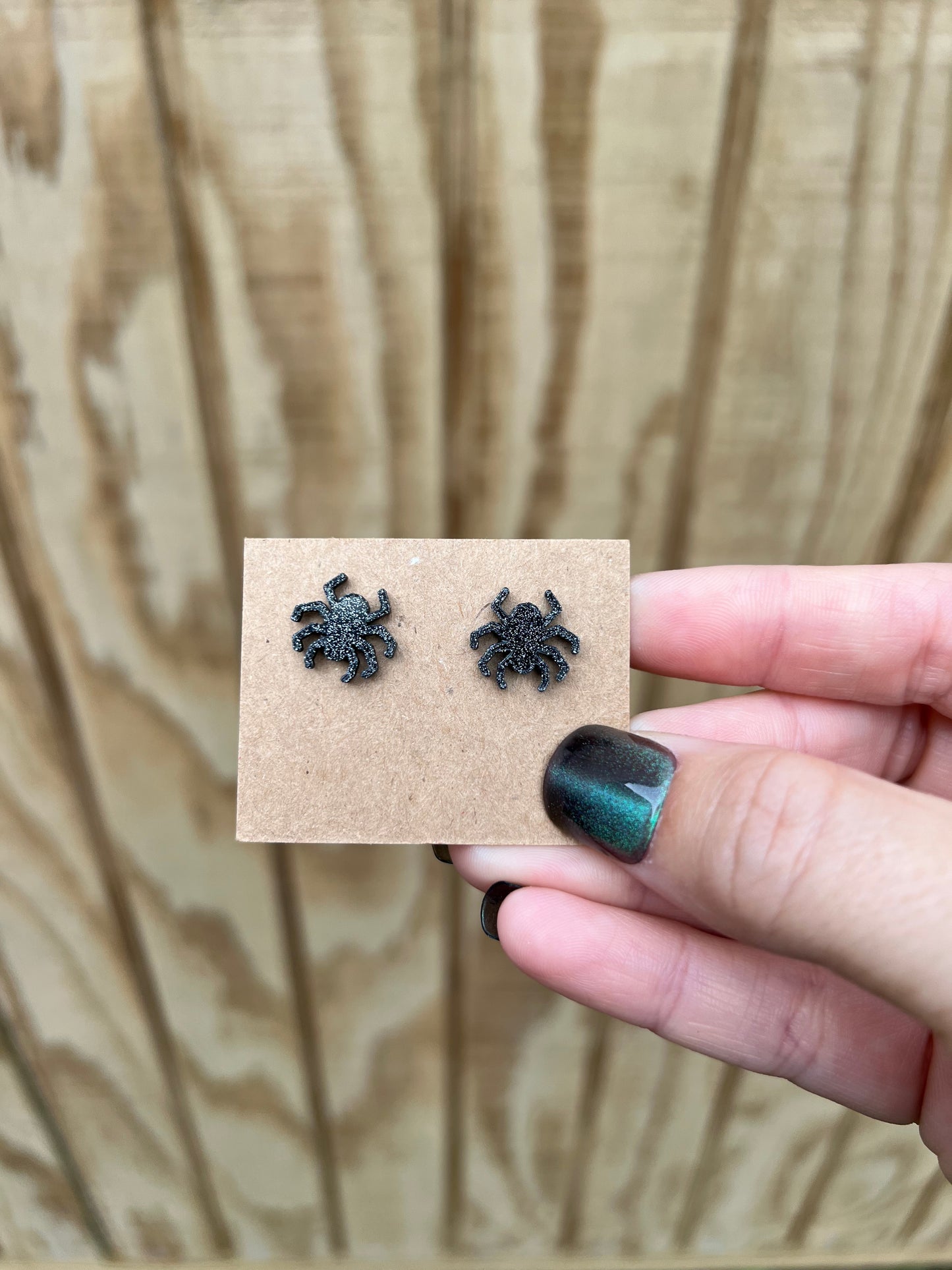 Spider Stud Earrings